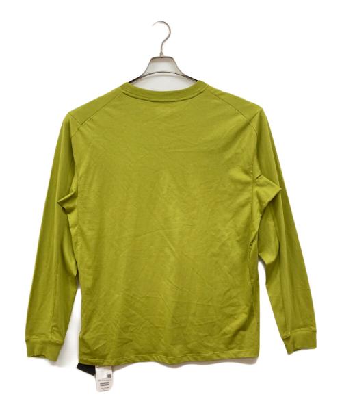 ARC'TERYX（アークテリクス）ARC'TERYX (アークテリクス) BEAMS (ビームス) Kragg SL Cotton LS M 黄緑 サイズ:Lの古着・服飾アイテム