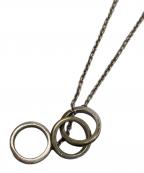 TIFFANY & Co.ティファニー）の古着「1837 3連リングネックレス」｜シルバー