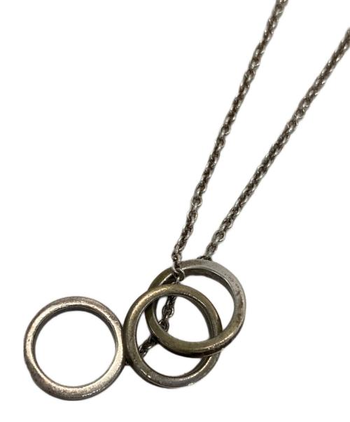 TIFFANY & Co.（ティファニー）Tiffany & Co. (ティファニー) 1837 3連リングネックレス シルバーの古着・服飾アイテム