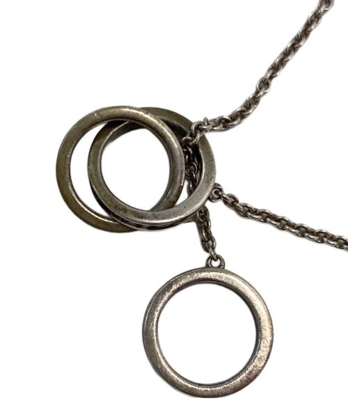 TIFFANY & Co.（ティファニー）Tiffany & Co. (ティファニー) 1837 3連リングネックレス シルバーの古着・服飾アイテム