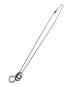 Tiffany & Co. (ティファニー) 1837 3連リングネックレス シルバー：18000円