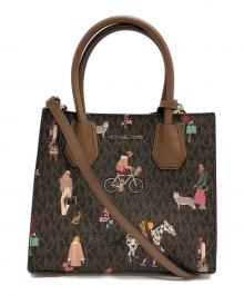 MICHAEL KORS（マイケルコース）の古着「2WAYショルダーバッグ」｜ブラウン