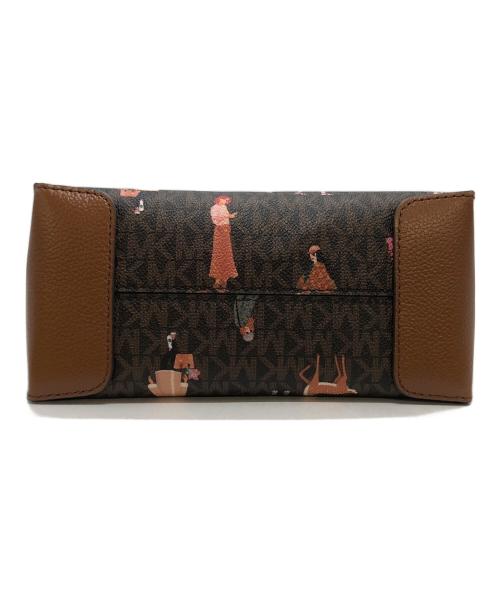 MICHAEL KORS（マイケルコース）MICHAEL KORS (マイケルコース) 2WAYショルダーバッグ ブラウンの古着・服飾アイテム