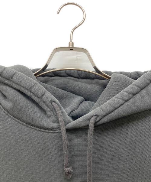 stussy（ステューシー）stussy (ステューシー) FELT APPLIQUE HOODIE グレー サイズ:XLの古着・服飾アイテム