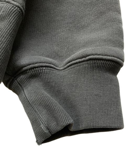 stussy（ステューシー）stussy (ステューシー) FELT APPLIQUE HOODIE グレー サイズ:XLの古着・服飾アイテム