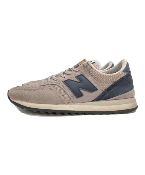 NEW BALANCE（ニューバランス）NEW BALANCE (ニューバランス) 730ローカットスニーカー グレー サイズ:9の古着・服飾アイテム
