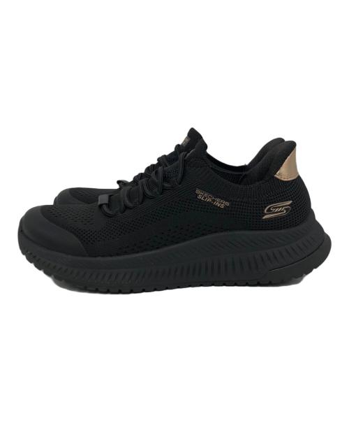 SKECHERS（スケッチャーズ）SKECHERS (スケッチャーズ) ボブス スクワッド 4 - ダイアー ステップ ブラック サイズ:23.5㎝の古着・服飾アイテム