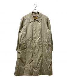 Burberry's（バーバリーズ）の古着「ノヴァチェックライナー付ステンカラーコート」｜ベージュ