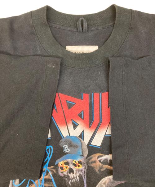 doublet（ダブレット）doublet (ダブレット) TENBUYER T-SHIRT ブラック サイズ:SIZE Sの古着・服飾アイテム