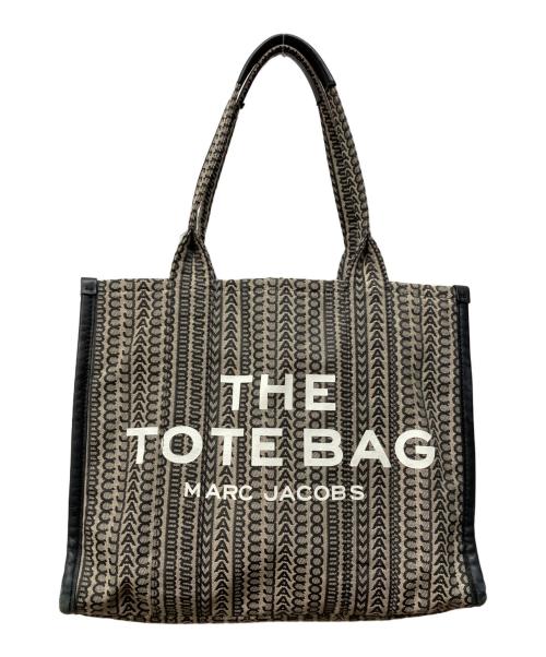 MICHAEL KORS（マイケルコース）MICHAEL KORS (マイケルコース) ザ モノグラム ロゴ ラージ トートバッグ ブラウンの古着・服飾アイテム