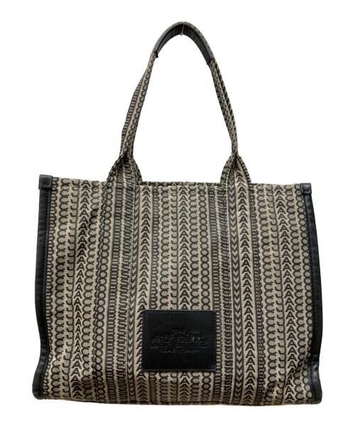 MICHAEL KORS（マイケルコース）MICHAEL KORS (マイケルコース) ザ モノグラム ロゴ ラージ トートバッグ ブラウンの古着・服飾アイテム