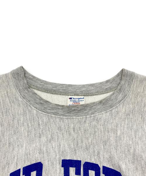 Champion REVERSE WEAV（チャンピオン リバース ウィーブ）Champion REVERSE WEAV (チャンピオン リバース ウィーブ) リバースウィーブスウェット グレー サイズ:Lの古着・服飾アイテム