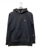 Champion REVERSE WEAVEチャンピオン リバース ウィーブ）の古着「ストームシェル プルオーバー スウェットパーカー」｜ブラック