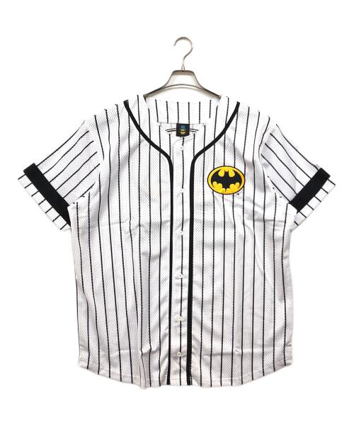 New Era（ニューエラ）New Era (ニューエラ) ゲームシャツ ブラック×ホワイト サイズ:2XLの古着・服飾アイテム