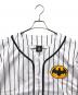 New Era (ニューエラ) ゲームシャツ ブラック×ホワイト サイズ:2XL：7000円
