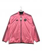 adidasアディダス）の古着「リバーシブルアンセムジャケット」｜ピンク