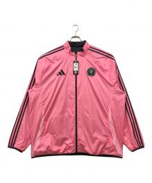 adidas（アディダス）の古着「リバーシブルアンセムジャケット」｜ピンク