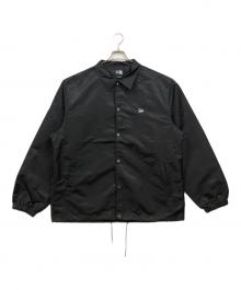 New Era（ニューエラ）の古着「コーチジャケット」｜ブラック