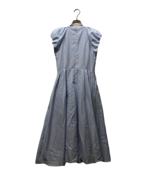 CELFORD（セルフォード）CELFORD (セルフォード) バルーンスリーブシャツワンピース ブルー サイズ:38の古着・服飾アイテム