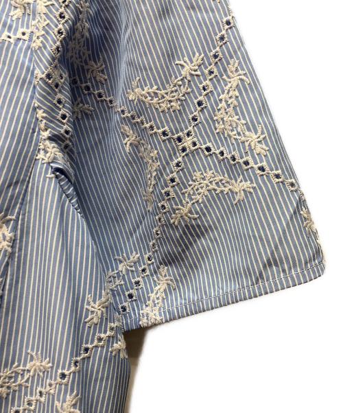 CELFORD（セルフォード）CELFORD (セルフォード) フラワーエンブロイダリーワンピース ブルー サイズ:38 未使用品の古着・服飾アイテム
