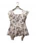LAURA ASHLEY (ローラ アシュレイ) Rirandture (リランドチュール) ペプラムラッフルブラウス ピンク サイズ:2：13000円