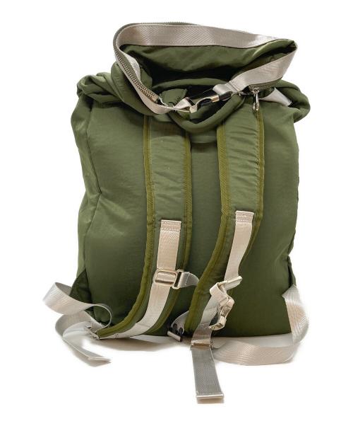 OMMO（オーエムエムオー）OMMO (オーエムエムオー) W FACE BACK PACK グリーンの古着・服飾アイテム
