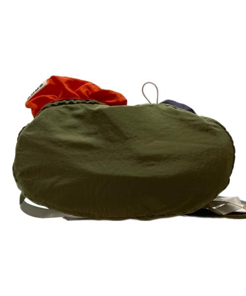 OMMO（オーエムエムオー）OMMO (オーエムエムオー) W FACE BACK PACK グリーンの古着・服飾アイテム