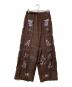 TODAYFUL（トゥデイフル）の古着「Embroidery Patchwork Trousers」｜ブラウン