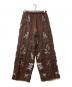TODAYFUL (トゥデイフル) Embroidery Patchwork Trousers ブラウン サイズ:36：15000円