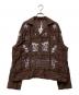 TODAYFUL（トゥデイフル）の古着「Embroidery Patchwork Shirts」｜ブラウン