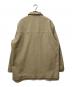 anuke (アンヌーク) Ecoleather Over Jacket ベージュ サイズ:36 未使用品：21000円