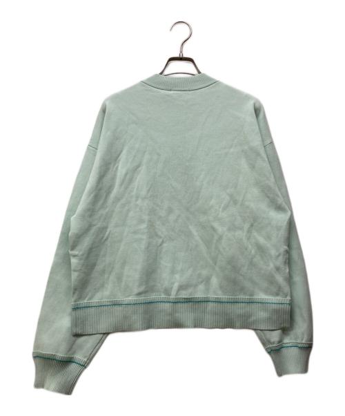 nagonstans（ナゴンスタンス）nagonstans (ナゴンスタンス) slit cardigan ブルー サイズ:M 未使用品の古着・服飾アイテム
