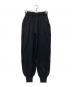 FORME (フォルメ) STRETCH KNIT JOGGER PANTS ブラック：13000円