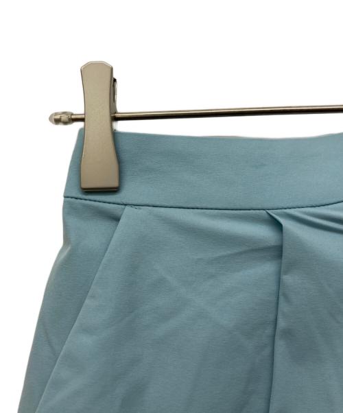 nagonstans（ナゴンスタンス）nagonstans (ナゴンスタンス) tuck wide pants ブルー サイズ:Ｓの古着・服飾アイテム