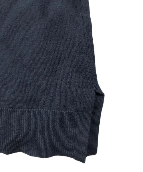 forme（フォルメ）FORME (フォルメ) 5部袖ストレッチニット ネイビー サイズ:FREEの古着・服飾アイテム