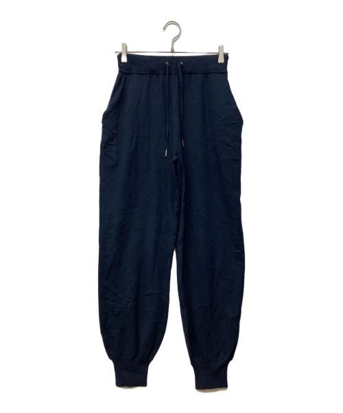 forme（フォルメ）forme (フォルメ) STRETCH KNIT JOGGER PANTS ネイビーの古着・服飾アイテム