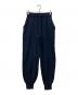 forme（フォルメ）の古着「STRETCH KNIT JOGGER PANTS」｜ネイビー