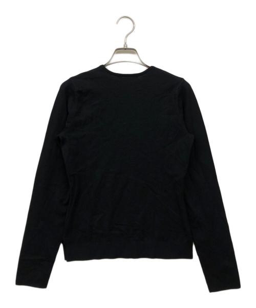 forme（フォルメ）forme (フォルメ) クルーネックニット ブラック サイズ:FREEの古着・服飾アイテム