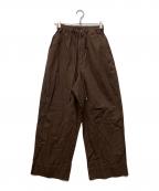 TODAYFULトゥデイフル）の古着「Easy Chino Pants」｜ブラウン
