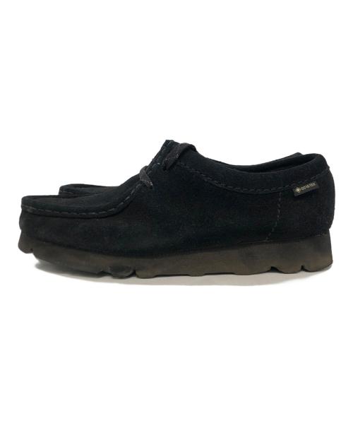 CLARKS（クラークス）CLARKS (クラークス) ワラビー ブラック サイズ:24.5㎝の古着・服飾アイテム