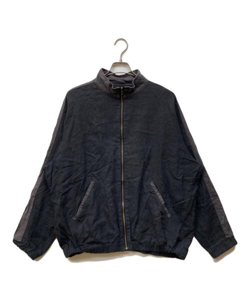 confect（コンフェクト）CONFECT (コンフェクト) リネンジップトップ グレー サイズ:FREEの古着・服飾アイテム