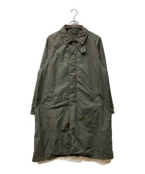 confect（コンフェクト）CONFECT (コンフェクト) スーピマコットンステンカラーコート グリーン サイズ:4の古着・服飾アイテム