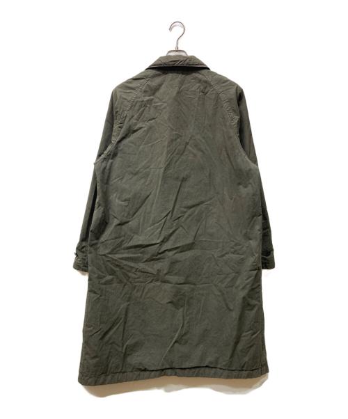 confect（コンフェクト）CONFECT (コンフェクト) スーピマコットンステンカラーコート グリーン サイズ:4の古着・服飾アイテム