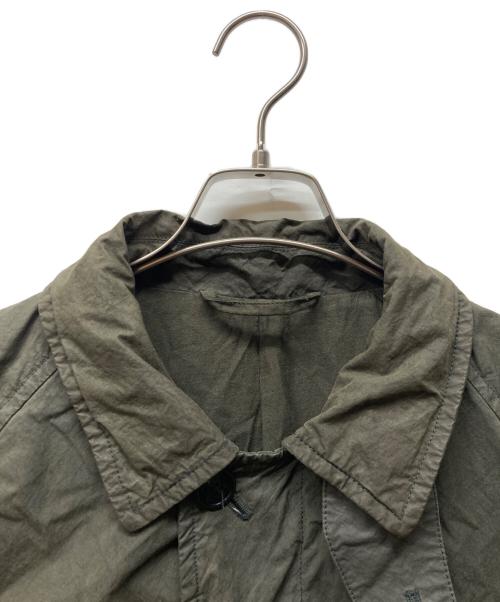 confect（コンフェクト）CONFECT (コンフェクト) スーピマコットンステンカラーコート グリーン サイズ:4の古着・服飾アイテム