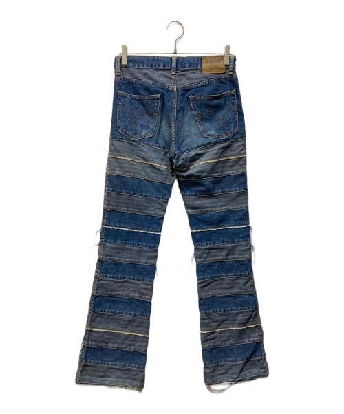 Hysteric Glamour（ヒステリックグラマー）Hysteric Glamour (ヒステリックグラマー) ウミヘビデニム ブルー サイズ:Mの古着・服飾アイテム