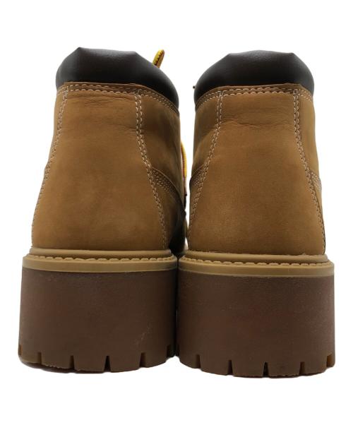 Timberland（ティンバーランド）Timberland (ティンバーランド) ストーン ストリート ネリー プレミアム ウォータープルーフ プラットフォーム チャッカ ブラウン サイズ:23.5の古着・服飾アイテム