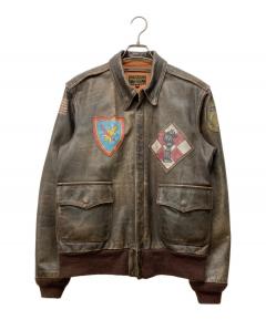 中古・古着通販】Rags McGREGOR (ラグスマックレガー) 襟ボア レザー