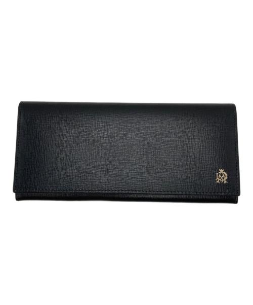 dunhill（ダンヒル）dunhill (ダンヒル) 長財布 ブラックの古着・服飾アイテム