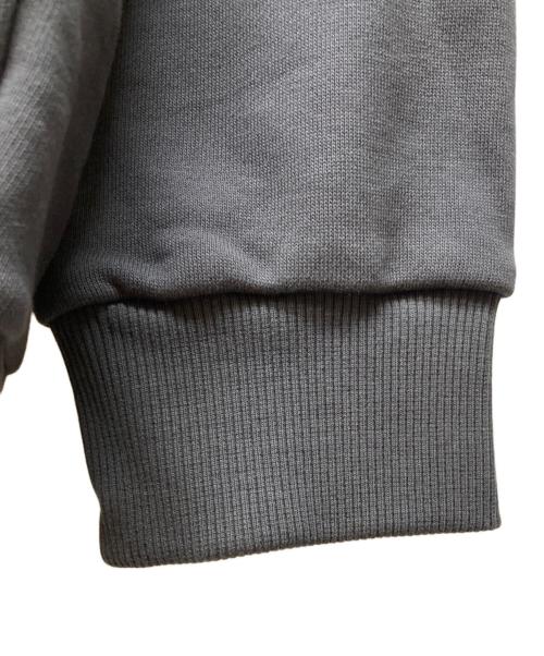 Snow peak（スノーピーク）snow peak (スノーピーク) Woven Patch Sweatshirt グレー サイズ:M 未使用品の古着・服飾アイテム