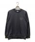 snow peak（スノーピーク）の古着「Woven Patch Sweatshirt」｜グレー